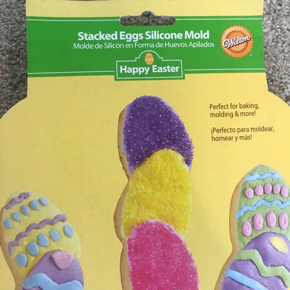 🍁5/30$!! Set of NWT Wilton Silicone Baking Molds Valentine’s Easter - Picture 3 of 9